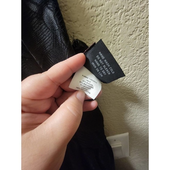 Torrid Black Ruffle Halter Dress Size 14 - Picture 5 of 6